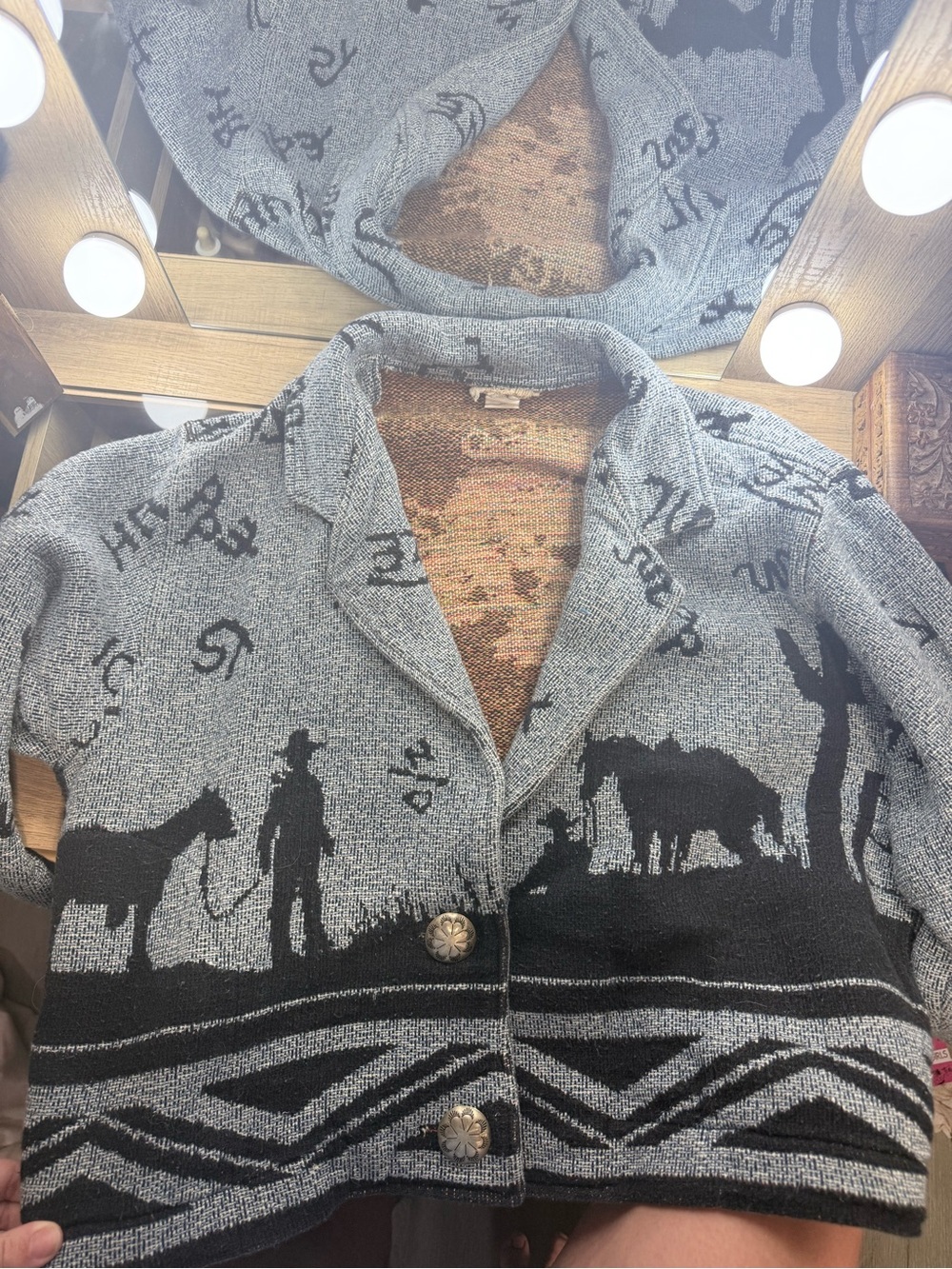 Vintage Painted Pony Jacket